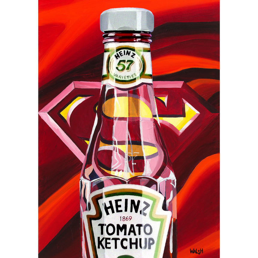 Superman Ketchup