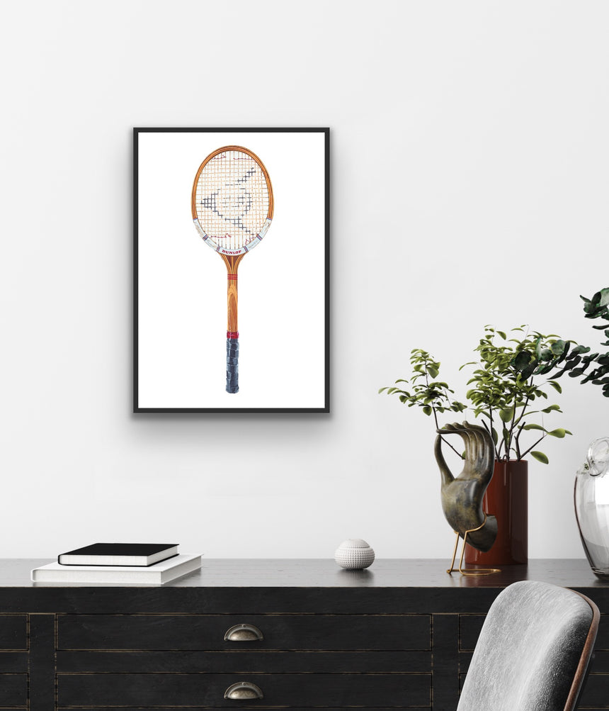 Dunlop Tennis Racket c.1970