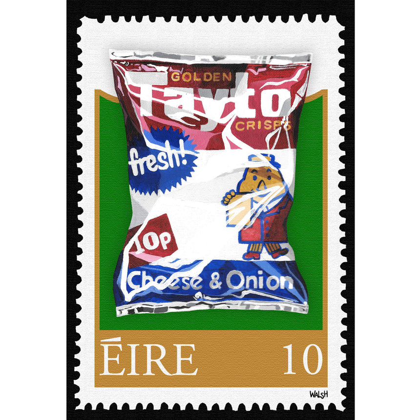 10p Tayto Stamp