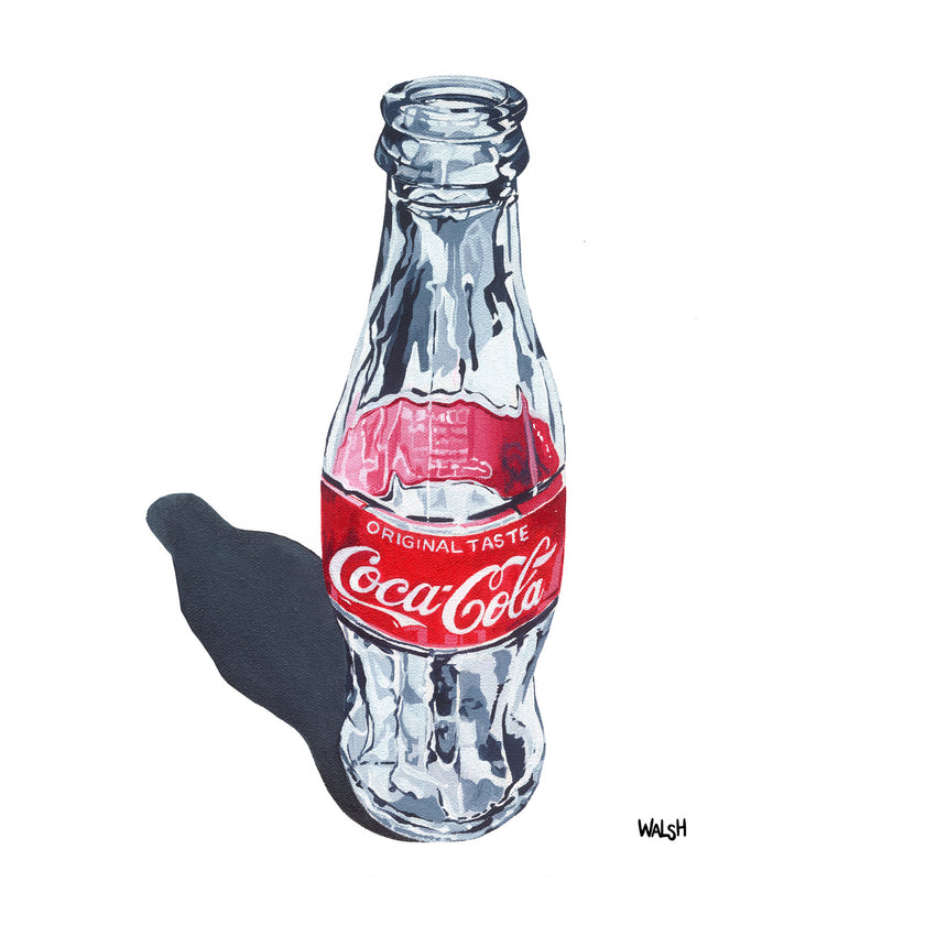 Empty Coke Bottle
