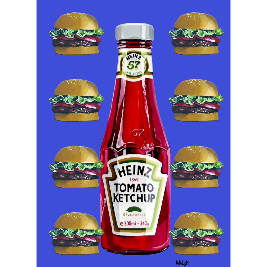Hamburger Ketchup