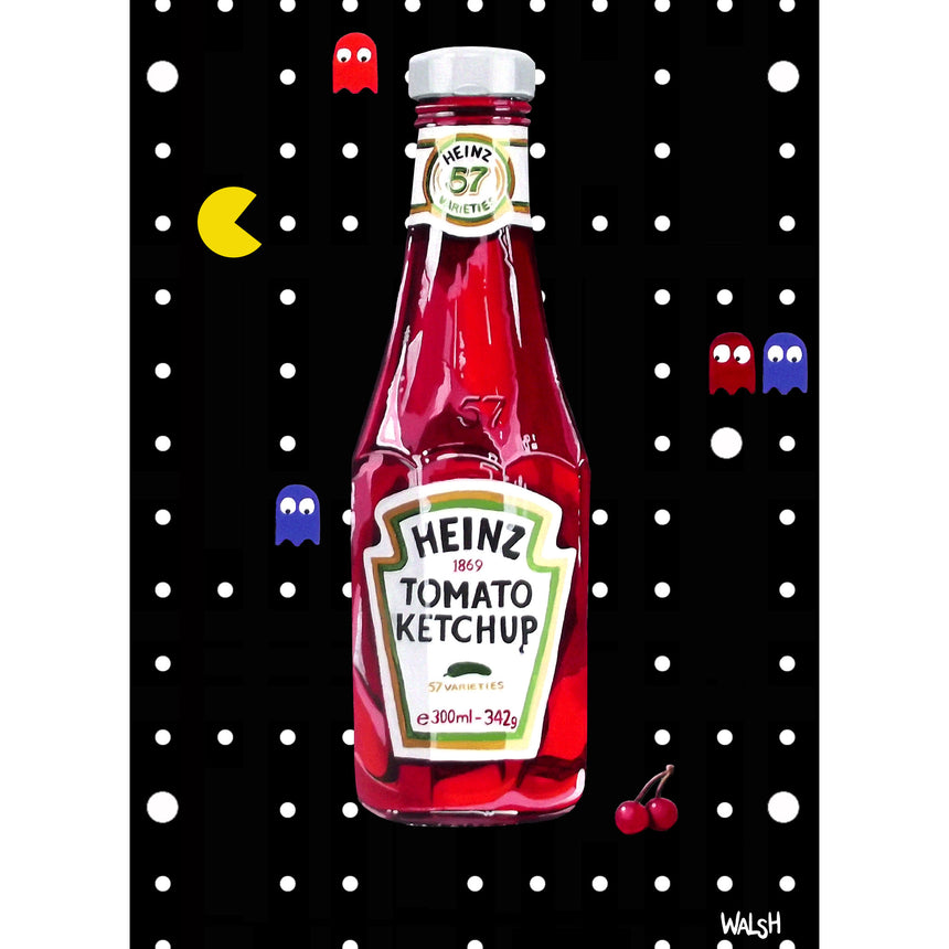 Pac Man Ketchup